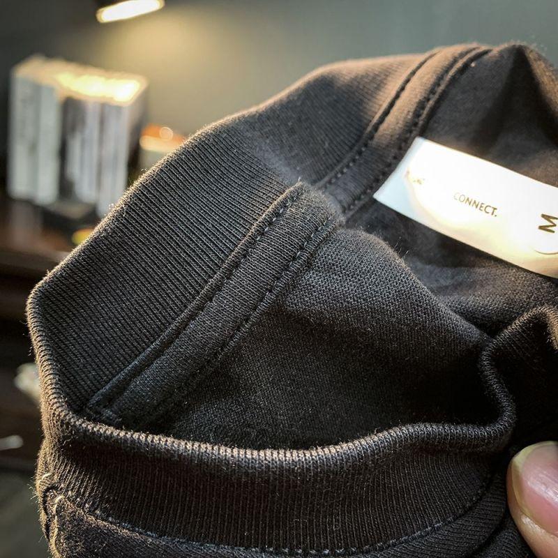 Pánské letní tričko Módní Letní Potisk Výšivka Krátký rukáv Pánské Spuštěné rameno Ležérní Pulovr s kulatým výstřihem