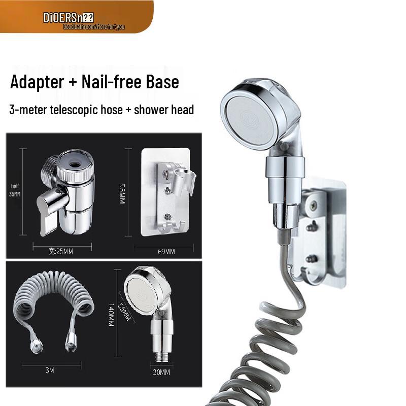 

Basin Faucet External Retractable Sprayer Kit