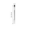 20PCS Clear Frosted Gel Pen Student Writing Carbon Black Exam Office Signature School Stationery Supplies