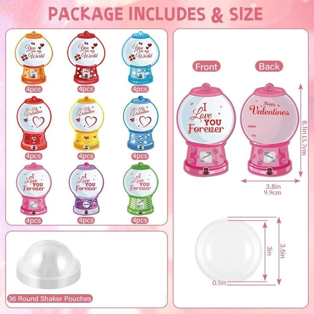 18/36 шт. Прозорі картки-диспенсери для цукерок DIY Пакети для цукерок Пластикові куполи Тримач для ласощів Обмін виробами Подарунок