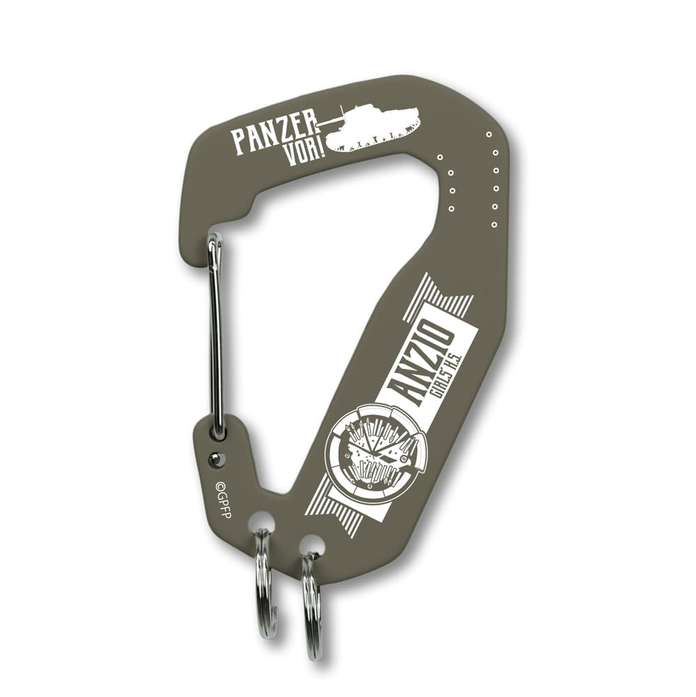 2D COSPA Girls Panzer Final Chapter Anzio High School Metal Carabiner [Official] &