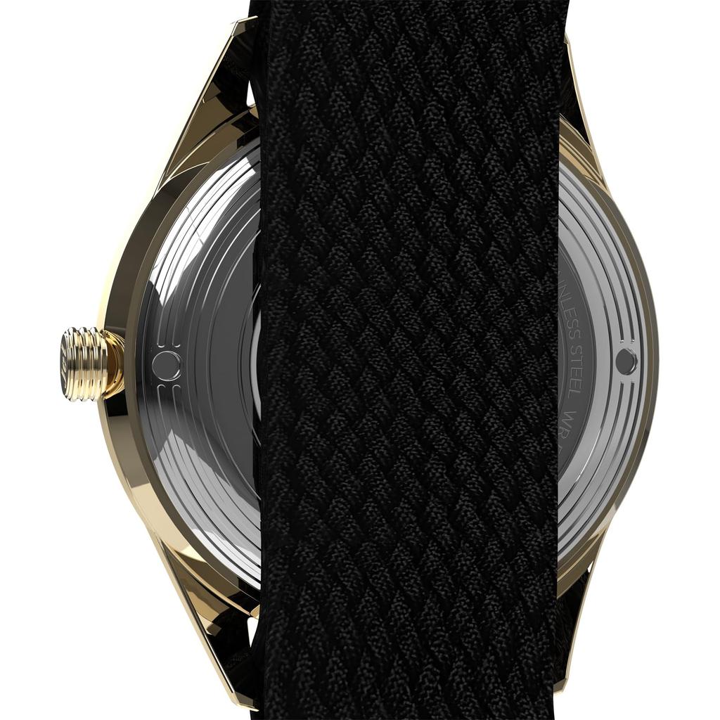 TIMEX Marlin Jet Automatic Watch 50m Water Resistant Plastic Black Dial TW2Y24300 Unisex