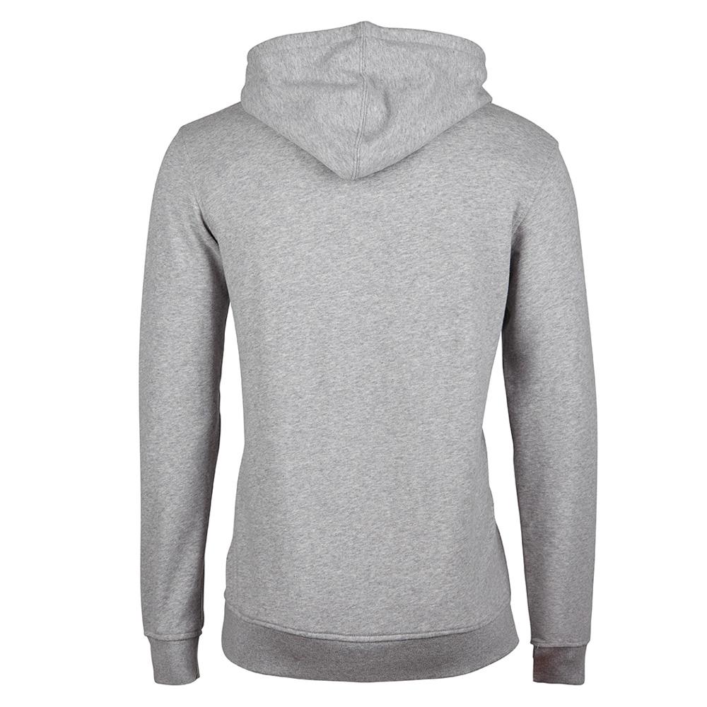 adidas Originals Lifestyle Serie Casual Letra del Logo Sudadera con Capucha Hombres sudaderas Gris M69889