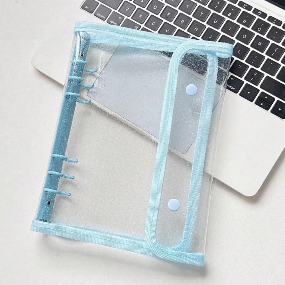 PVC Photo Storage Book A5 Card Organizer Holder Practical Loose Leaf Binder  for Idol Cards