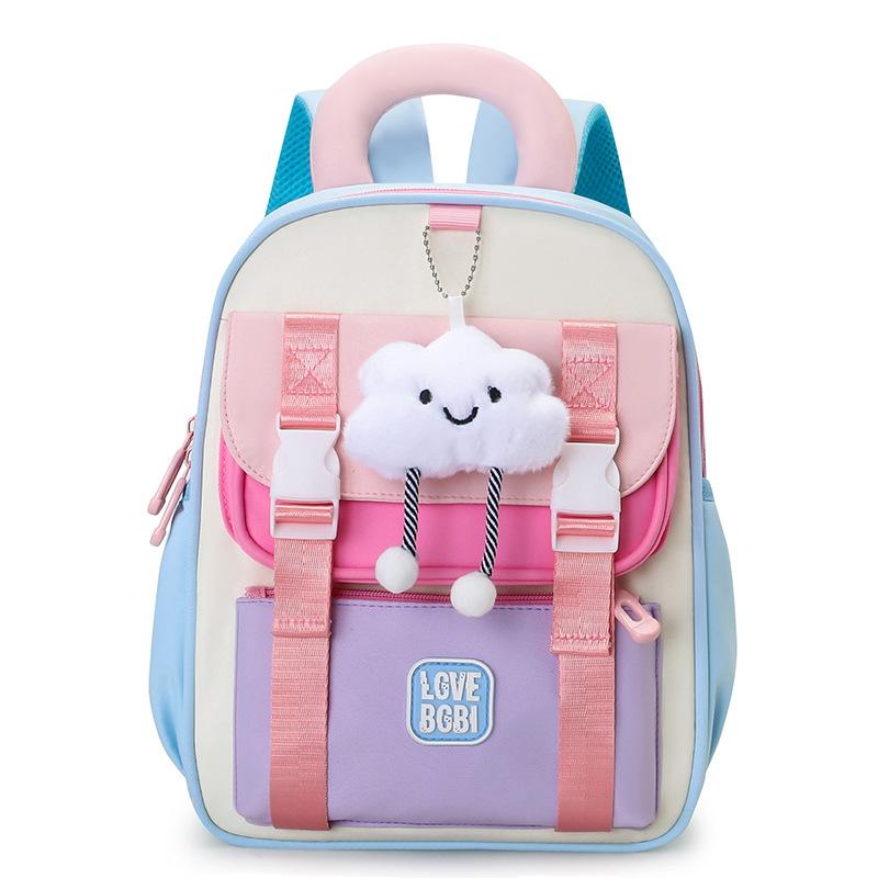 

Школьный рюкзак детский для мальчиков и девочек милый мультяшный рюкзак для дошкольников рюкзак высокой ценности светло-синий