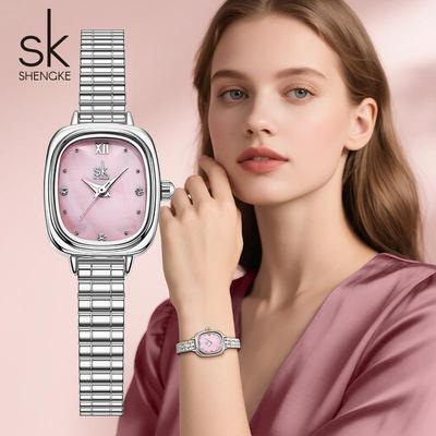 Orologi al Quarzo da Donna Eleganti alla Moda Marchio Top Orologi da Polso da Donna Vendite Calde Femminili Migliori Regali Orologio per Moglie, Famiglia