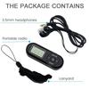 Portable Sports FM Radio 64-108MHz Mini Receiver Walkman LCD Display Neck Lanyard  Pocket FM Radio