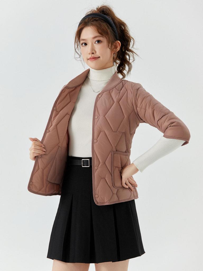 Women's Lightweight Seven-Sleeve Cotton Vest with Velvet Lining - Cozy Home or Outdoor Wear