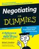 Bok Negotiating For Dummies