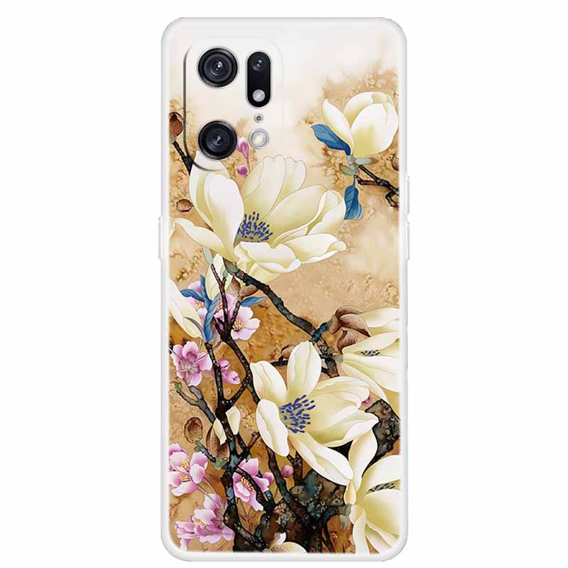 For OPPO Find X5 5G Cases X5 Pro Clear Marble Soft TPU Silicone Cases For Oppo Find X5 Pro Cover 6.7'' Transparent Fundas FindX5