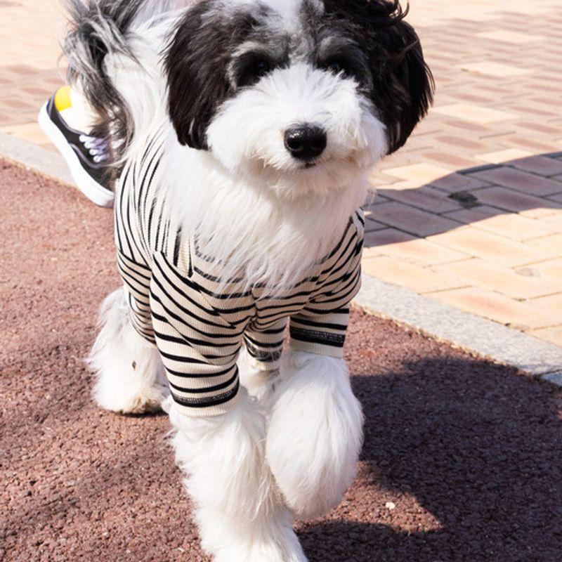 UBUN`TU Daily Stripe All-in-One Black