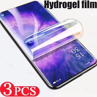 3 Unidades De Filme De Hidrogel HD Para Realme P3 P3x Neo7x Neo7 SE GT7 14T 5G Protetor De Tela Macia
