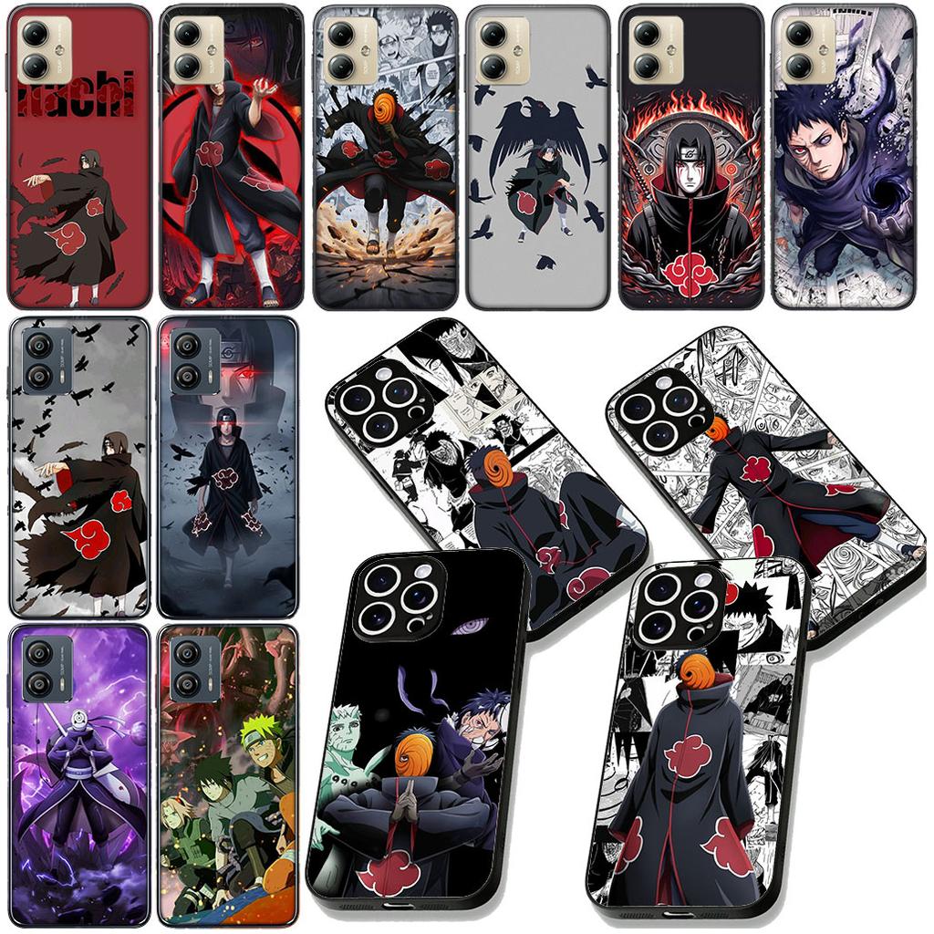 Obito Narutos Uchiha Tobi Itachi Phone Case for Motorola Moto G86 G14 G35 G34 G45 G55 G67 G75 G85 G24 G15 G54 G57 Power Cover
