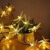 Camping light 8 Modes Solar Dragonfly String Light 20 LEDs Garden Wedding Halloween Decoration Solar Panel Fairy Lights Outdoor