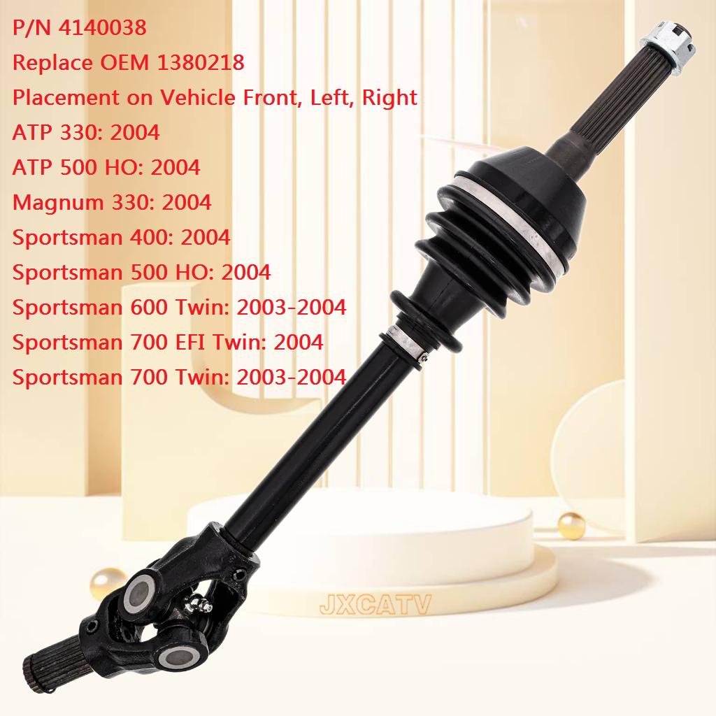Drive Shaft CV Axle For SPORTSMAN 400&400 HO 2200960 1380218 1332288 1332340 1332881 1332931 1380142 1380197 1332341 1332935