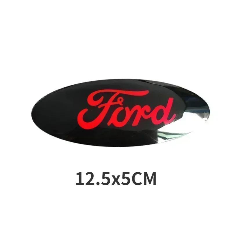 Rear Trunk Badge for Ford F150 Fiesta Ranger Focus 2 Explorer MK4 Fusion Escape Kuga Mondeo Car Front Hood Emblem Cover Sticker