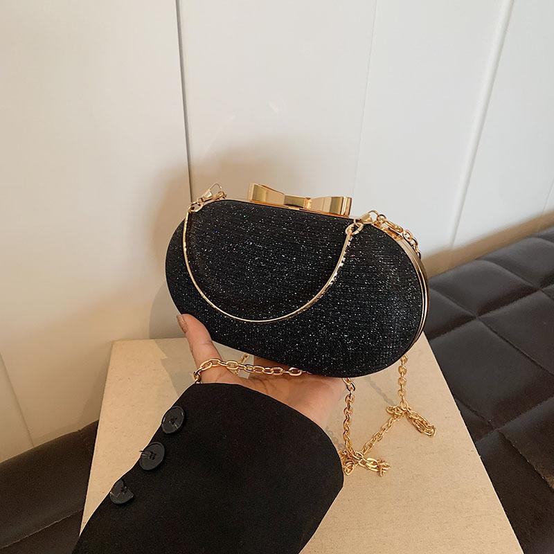 

Stylish Minimalist Women s Handbag Perfect For Summer With Trendy Chain And Soft Pu Material чёрный