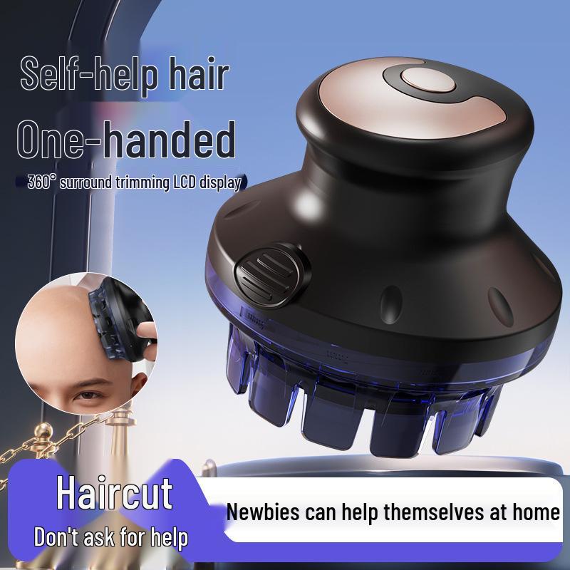 UFO Head Shaver: Men's Electric Hair Clipper & Full Body Washable Haircut Tool