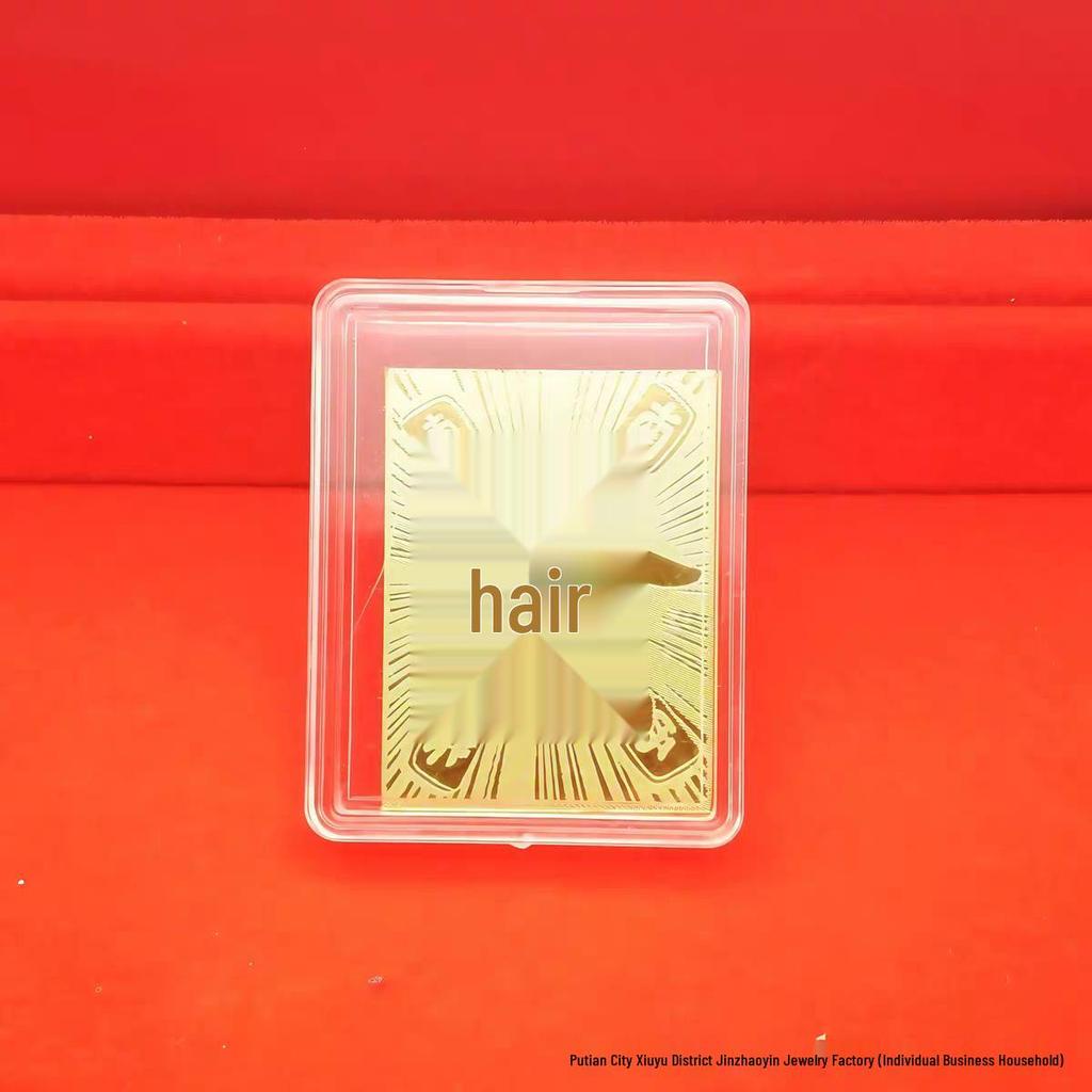 999 Fine Gold Mobile Phone Sticker – Wealth & Prosperity Charm with Free Promotional Gift