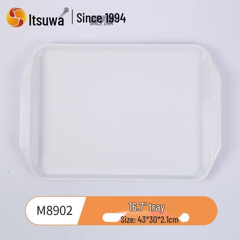 WUHE Melamine Divided Serving Tray