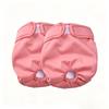 3Pcs Washable Female Dog Diapers Elastic Breathable Pet Nappies Reusable Pets Menstrual Period Panties For Small Medium Dogs Pug