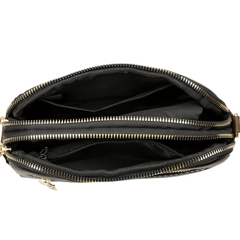 Elegant PU Leather Crossbody Bag with Adjustable Strap and Front Clasp for Daily and Office Use