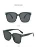 2025 Fashionable Large Frame Polarized Sunglasses - UV Protection, Slimming Effect, for Men & Women