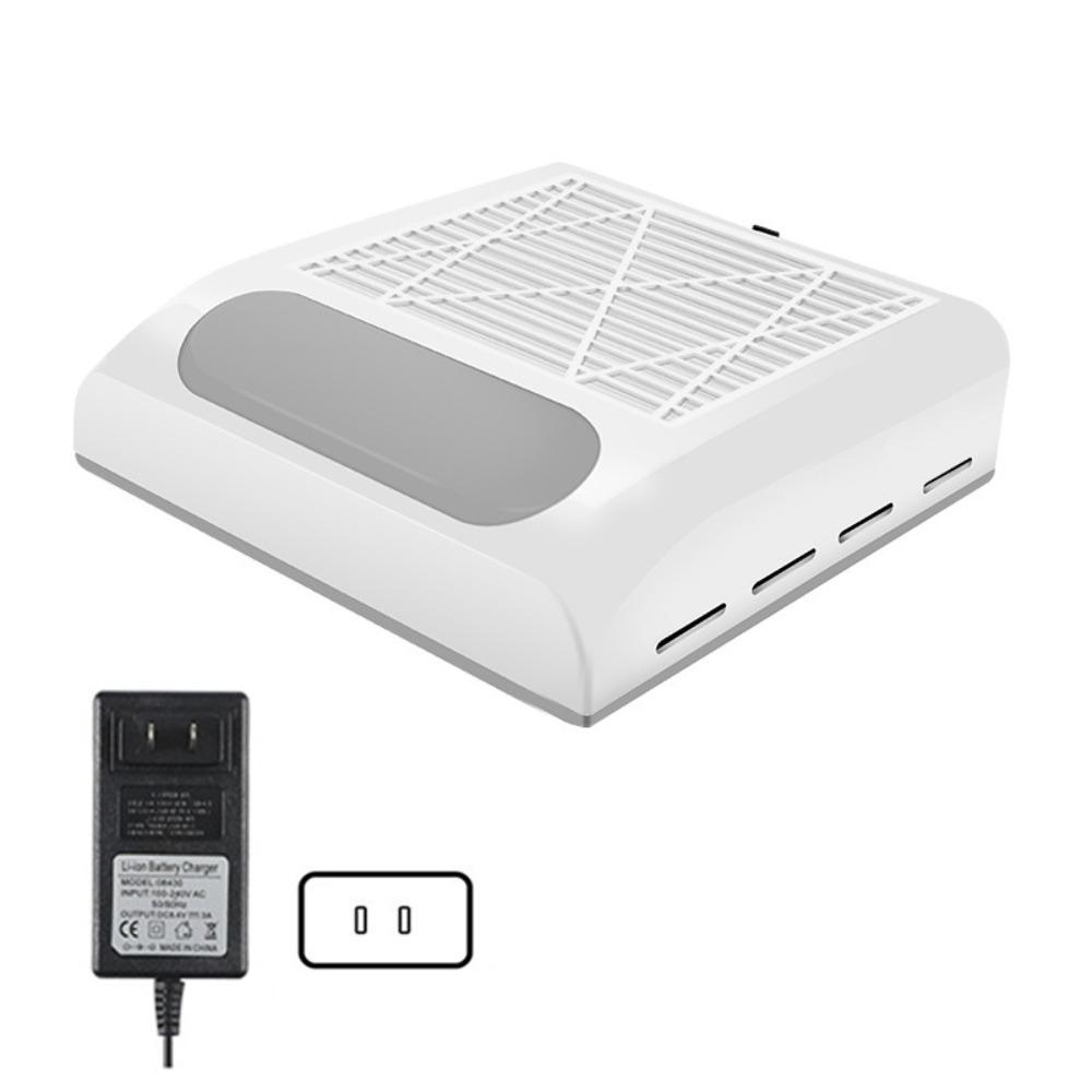 Removable Filter Screen Nail Dust Collector 80W Manicure Machine Tools UV Gel Polish Dust Fans DIY