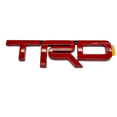 US Toyota Genuine Product Toyota All Years All Car Models Emblem Red "TRD"