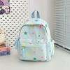 New high-value, fresh and sweet, colored star backpack, high school student large-capacity backpack