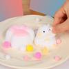 Taba Squishy Toy Mochi Toy Silikonová fuzzy Roztomilý Křeček Ručně vyráběná Squishy Toy Tabby Křeček Uvolňovač stresu Ruční relaxační hračky