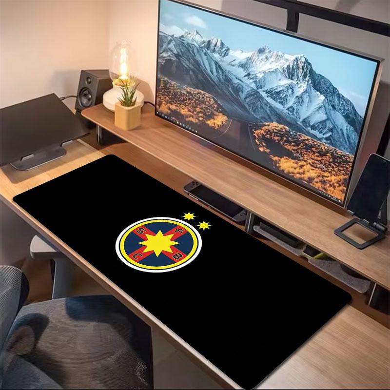 Colorful Splash Logo Large Size Mouse Pad Large Gaming Table Cushion Nonslip Laptop Tablet Big Mousepad Xxl Mat Mini Pc Playmat With Lock Edge
