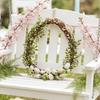 Floral Garland Easter Wreath Door Hanging Door And Wall Friendly Party Centerpiece Option Easter Themed Design