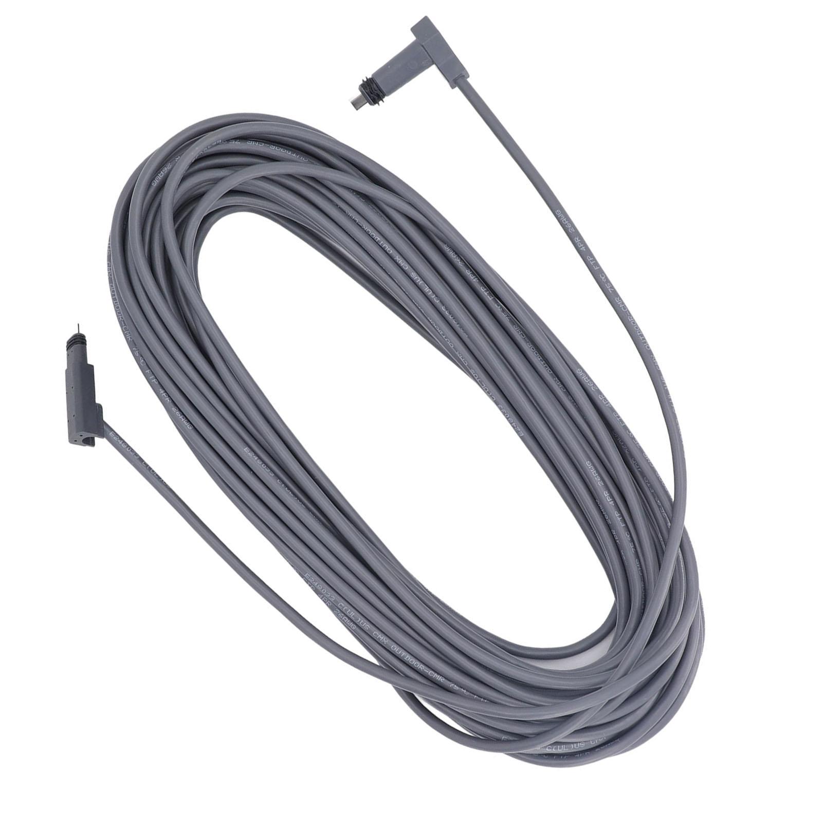 

Rectangular Satellite Replacement Cable Multifunctional Grey Color 30ft for Starlink V2 Wire белый