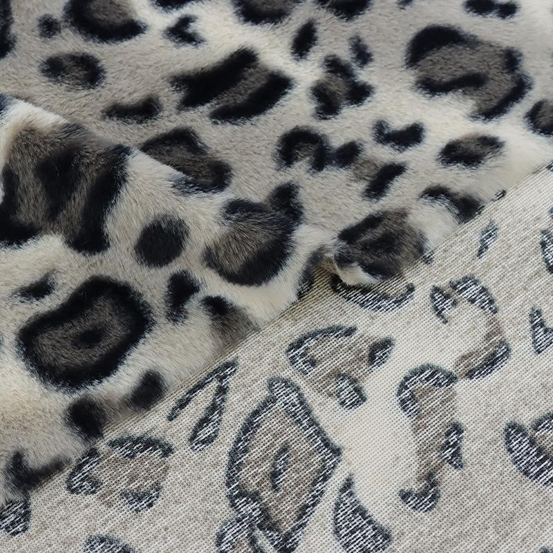 Pantofi, Pălării, Bagaje și Îmbrăcăminte pentru Copii cu Model Gradient Ghepard, Căprioară și Zebră din Blană de Iepure