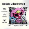 Cute H-Hysteric M-Mini Office Cushion Pillowcase Car Cushion Cover45X45Cm Lumbar Pillowcase Sofa Pillowcover
