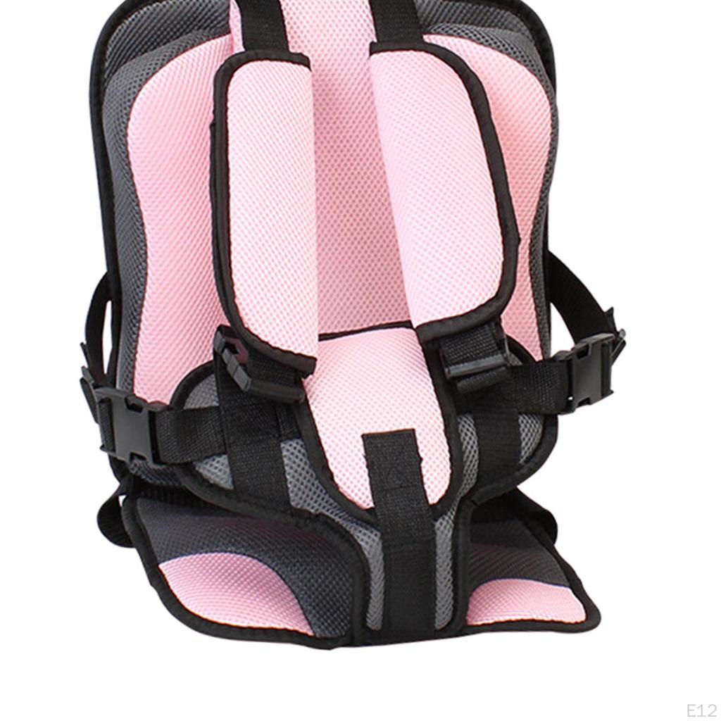 Baby Car Seat Cushion Support Travel Harness Children Cushions Brown