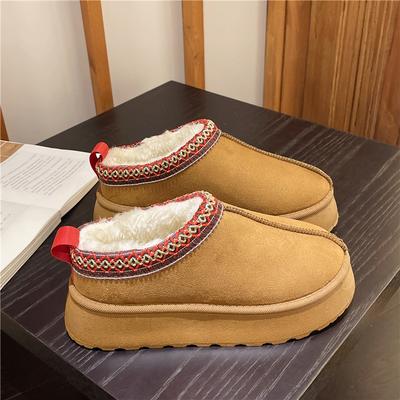 Men Boots 2024 New Winter Slippers Warm Men Shoes Waterproof Non-Slip Plush Sneakers Male Tenis Shoes Boots Men  Sneakers Winter