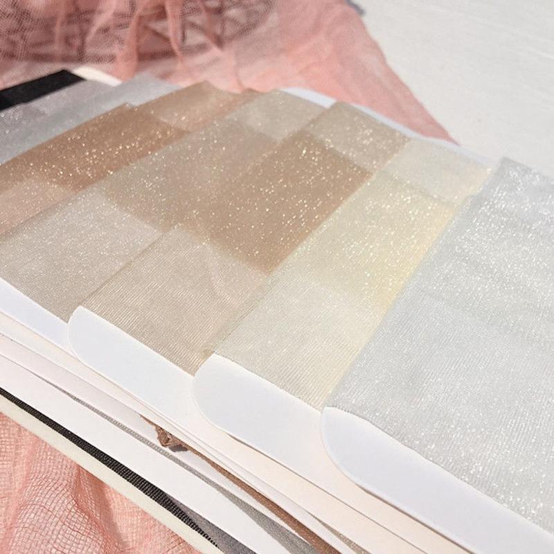 Sexy Stocking Women Crotchless Elastic Glitter Open Crotch Temptation Erotic Shiny Tights Female Gloss Smoothly Pantyhose S44