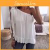 Stylish Womens Casual One Off Shoulder Shirt Blouse In Comfortable Plus Size Design