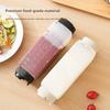 Large Capacity Condiment Dispenser Clear Plastic Sauce Storage Container  Seasoning Storage
