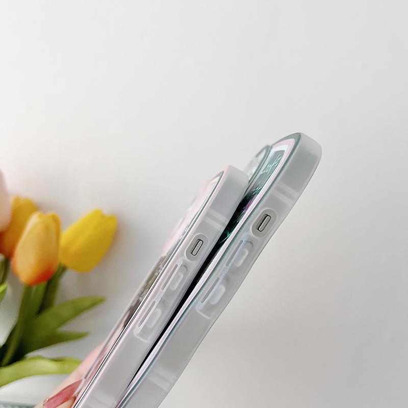 Cartoon Wave měkké pouzdro na telefon pro iPhone 15 Samsung A54 A53 S23 S24 Ultra Redmi Note 12 Pro Note 11 OPPO A38 Reno 10 5G Kryt Infinix Realme C55 C53