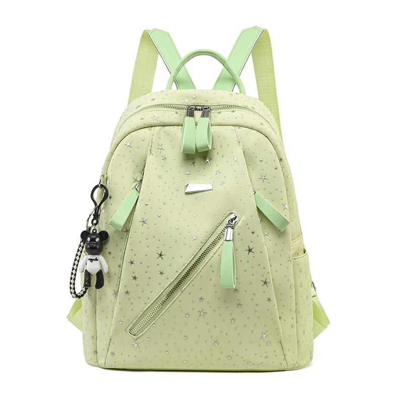 Star Backpack Women's Lightweight Oxford Backpack Student Schoolbag