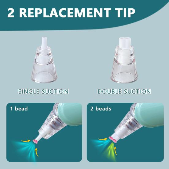 Electric Diamond Art Pen Wireless Wax-free Diamond Art Pen Adjustable Suction