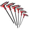 Set of 6 Keys - - 84TZSA.PB - with Handles - T-Handle - Hex