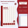 1 pcs/set Polka Dot B1 Loose Leaf Notebook Horizontal Line Inner Page Thin Soft Cover Lined Journal 61 Sheets Lightweight