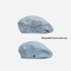 Newsboy Cap Denim Beret Korean Style Octagonal Hat Fashion Painter Hat  Girl