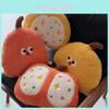 Soft Pumpkin Cartoon Plush For Sofa Bed Office Car Lumbar Cushion And Rest