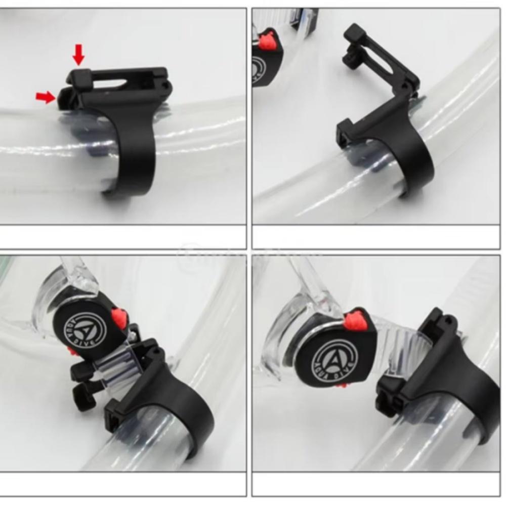 Kunststoffclip Schnorchelmaske Halter Halter Halterung Für Tauchen Silikon Schnorchel Schnalle Brillen Schnalle Silikonschlauch Schnalle