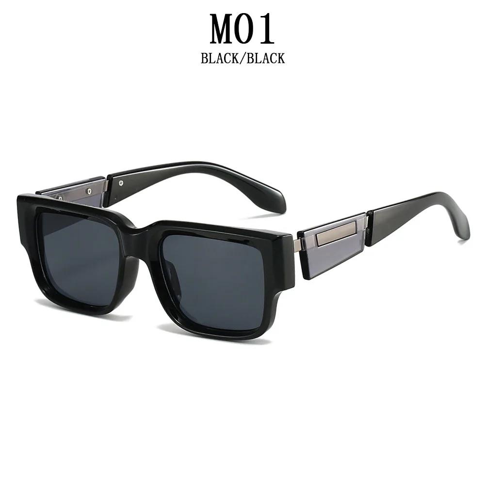 Retro Sunglasses Unisex Trendy Vintage Square Sunglass Women Men Shades Luxe Lunette Soleil Femme Gafas De Sol Hombre